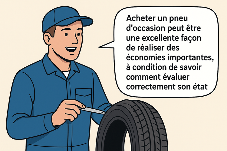 Comment vérifier l’état d’un pneu d’occasion avant de l’acheter ? Guide complet 2025